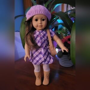 American Girl JLY 59 Doll Including Pretty and Plaid Doll Outfit